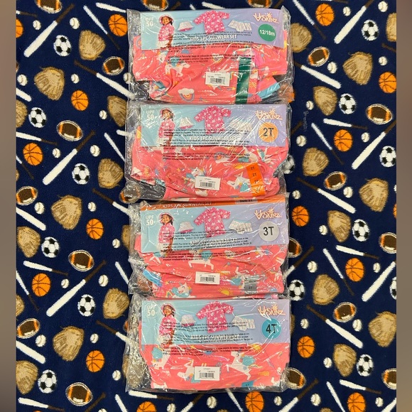 UV Skinz Kids 3-piece Swim Set, Unicorn - Picture 6 of 10